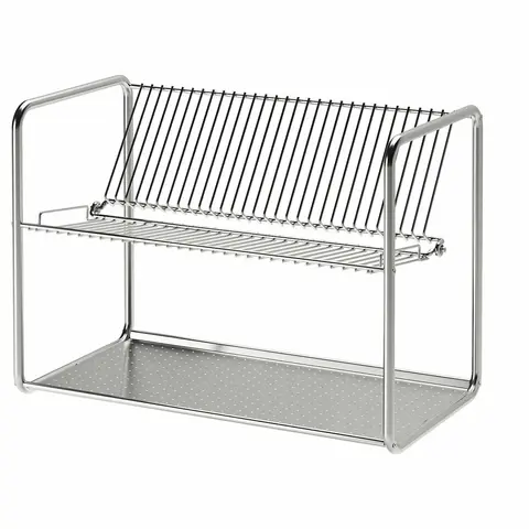 Cушилка для посуды ORDNING, 50x27x36, нержавеющая сталь