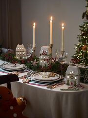 Набор из четырех тарелок nordic winter из коллекции new year essential, D23 см