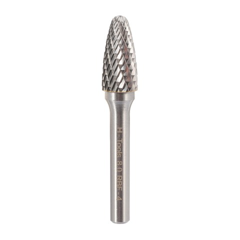 Бор-фреза твердосплавная F(RBF) 8,0x18x60x6мм HM H-Tools 116031HT