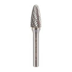 Бор-фреза твердосплавная F(RBF) 8,0x18x60x6мм HM H-Tools 116031HT