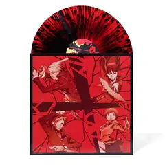 Винил Atlus Sound Team — Persona 4 Arena & Persona 4 Arena Ultimax (3 Red/Blue Splatter LP)