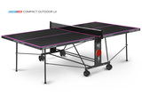 Стол теннисный Compact-2 LX Всепогодный 6 black фото №0