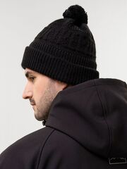 Зимняя шапка для города, туризма Remington Knit Мelange Black one size на remingtonn.ru
