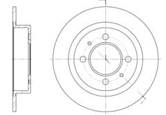 Диск тормозной G-brake  GR-01145