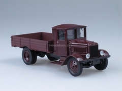 YaG-5 Yaroslavl truck plant YaAZ dark red 1:43 Nash Avtoprom