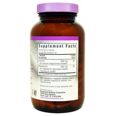 Bluebonnet Nutrition, Хелатный кальций и магний, 120 таблеток