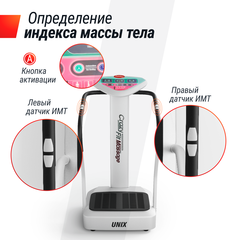 Виброплатформа UNIX Fit Improve 2 in 1