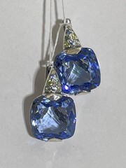 Элегант (серьги из серебра)