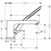 Hansgrohe Metris 31190000 Смеситель на борт ванны
