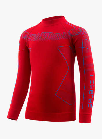 Детский комплект термобелья Brubeck Thermo Kids красный