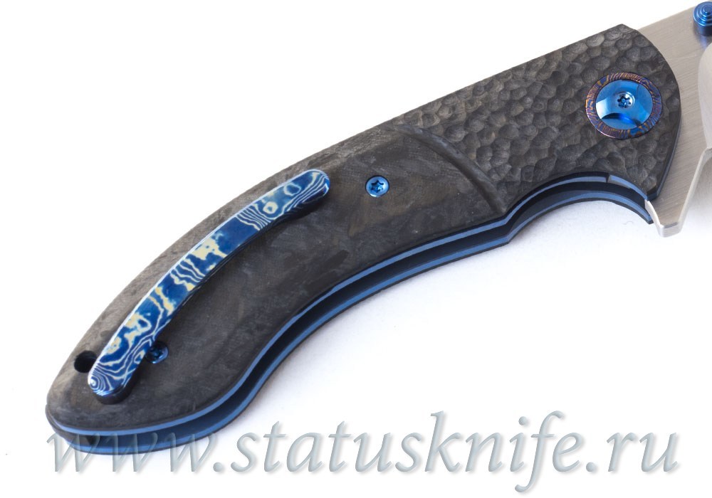 Нож Eric Ochs Orca Titanium Blue accent