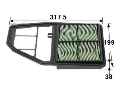 Фильтр  воздушный  VIC  A-869V