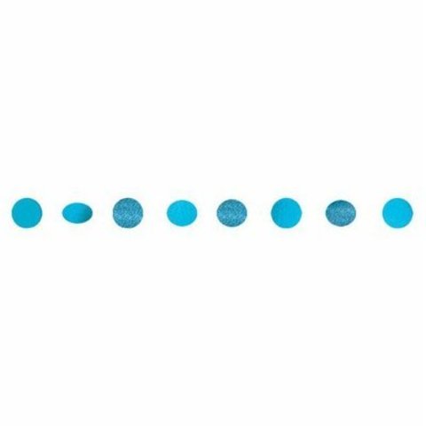 Гирлянда Круги Carib Blue блеск 2,1м6штA