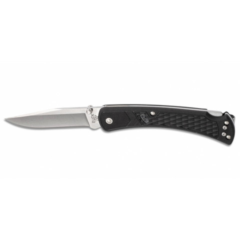 Складной нож BUCK 0110BKS1 110 Slim Select Black, чёрная рукоять