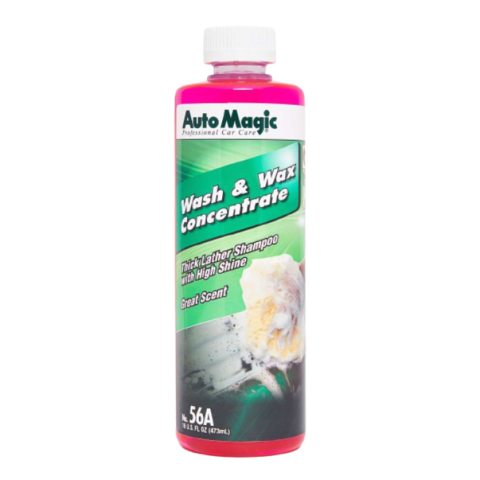 AutoMagic — Wash and wax автошампунь с воском для ручной мойки с ароматом bublegum 473