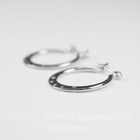 Швензы- кольца, 20 мм (цвет - платина)