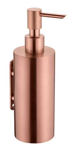 Boheme Uno 10977-CB Настенный дозатор, цвет: брашированная медь