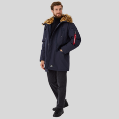 Парка Alpha Industries N-3B Alpine Parka Gen ll Rep. Blue (Синяя)