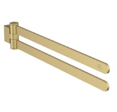 Ideal Standard Conca T5396A2 Полотенцедержатель двойной 45 см, поворотный на 180?, с крепежом, округлый дизайн фото