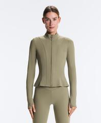 Oysho Куртка Evermove с баской, линялый хаки