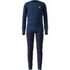 Odlo Set Warm детское термобелье комплект diving navy - 1