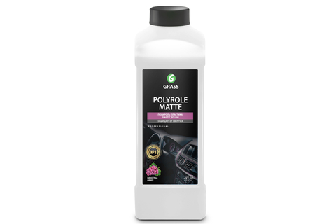 GraSS Полироль-очиститель пластика матовый "Polyrole Matte" виноград 1л