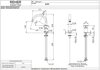Remer Element ET57RP Смеситель для раковины, цвет: медь брашированная