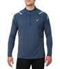Asics Icon 1/2 Zip LS мужская рубашка для бега синяя - 1