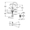 GROHE Atrio 32042003 Смеситель для раковины