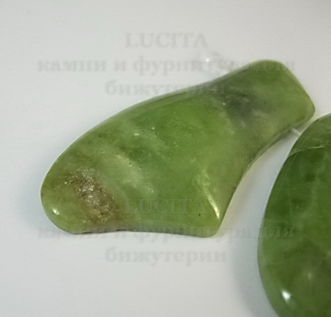 Комплект их трех подвесок Перидот №4 (51х24х7;41х21х7;51х24х7 мм) ()