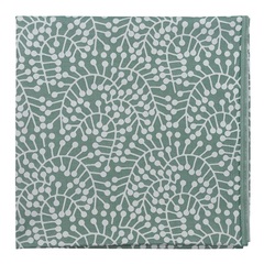 Скатерть из хлопка зеленого цвета с рисунком Спелая смородина, scandinavian touch, 180х260см