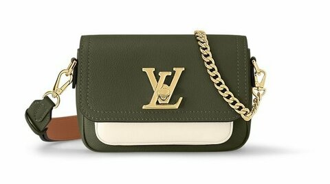 Сумка Louis Vuitton Lockme Tender зеленый