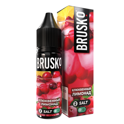 Жидкость BRUSKO Salt (Chubby) 2% 35 ml - Клюквенный лимонад