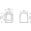 VitrA S20 77-003-009 Сиденье для унитаза с микролифтом