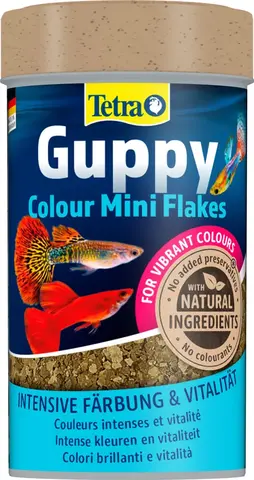 TetraGuppy Color корм для гуппи для улучшения окраса 100 мл