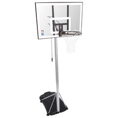 Стойка мобильная баскетбольная Spalding Silver 42" из акрила