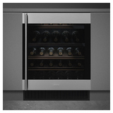 Винный шкаф SMEG CVI338RX3 (петли справа) нерж. сталь / черное стекло