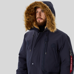 Парка Alpha Industries N-3B Alpine Parka Gen ll Rep. Blue (Синяя)