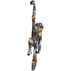 Украшение на стену Hanging Ape Colorful «Разноцветная висящая обезьяна»