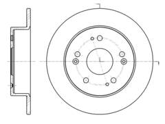 Диск тормозной G-brake  GR-01857