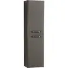 BelBagno DUE-1500-2A-SC-GM-P DUE Шкаф подвесной с двумя распашными дверцами с доводчиками, с двумя полками, универсальный ,Оружейная сталь, 400x300x1500