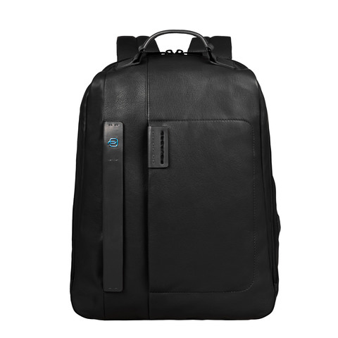 Рюкзак унисекс Piquadro Pulse CA3349P15/N цвет: чёрный, материал: кожа натуральная