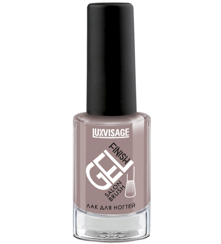 Gel finish Лак для ногтей тон 38темно-бежевый 9г Lux Visage