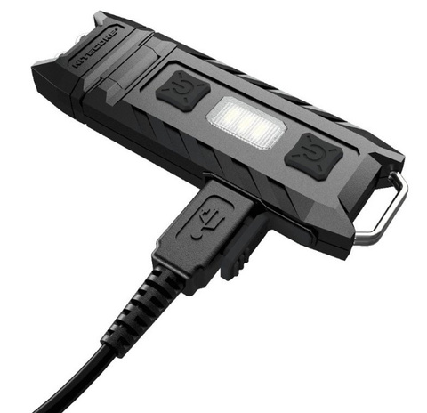 Фонарь брелок Nitecore Thumb черный лам.:светодиод. (15248)