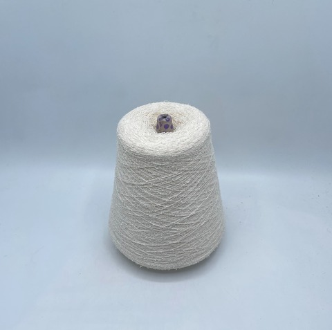 Lanifico del olivo (пр.Италия),art-Kir 1550м/100гр, 80% Хлопок 20% Полиамид, цвет-Молочный, арт.34902
