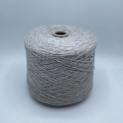 Filcom (пр.Италия), art-Alba tweed 3/15 500м/100гр. 40%Кашемир 30%Шелк 30%Меринос, цвет-Серый,твидовый арт.25326