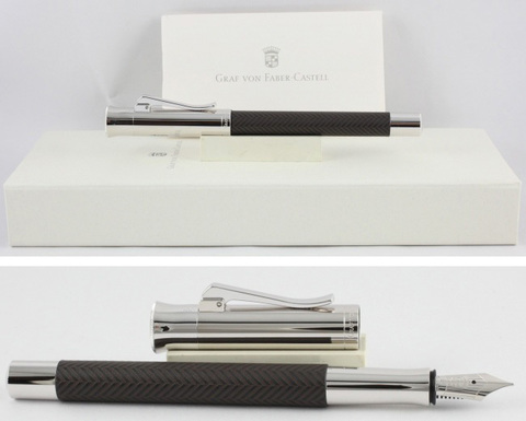 Ручка перьевая Graf von Faber-Castell Guilloche Cisele Brown