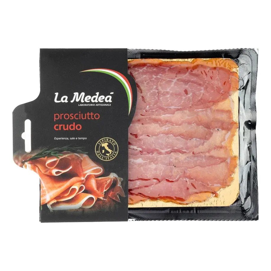 Ветчина сыровяленая Prosciutto Crudo La Medea нарезка 60 гр