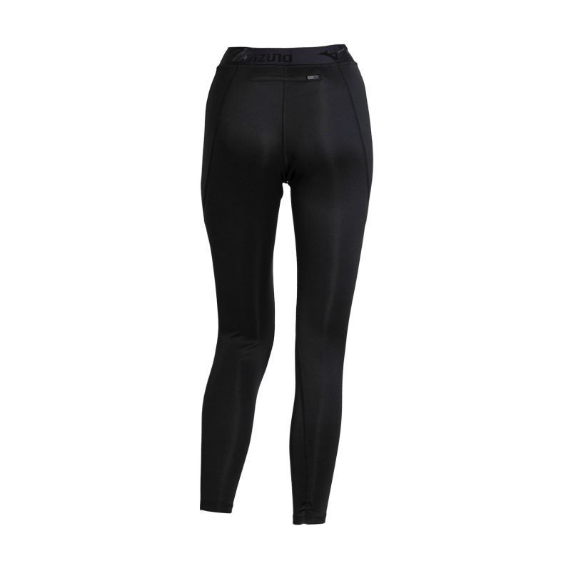 Mizuno Impulse Core Long Tight тайтсы для бега женские черные (РАСПРОДАЖА) - 3