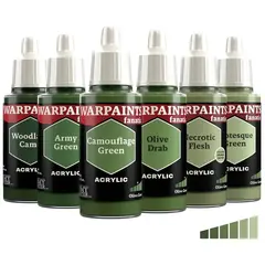Flexible Triad: Olive Greens